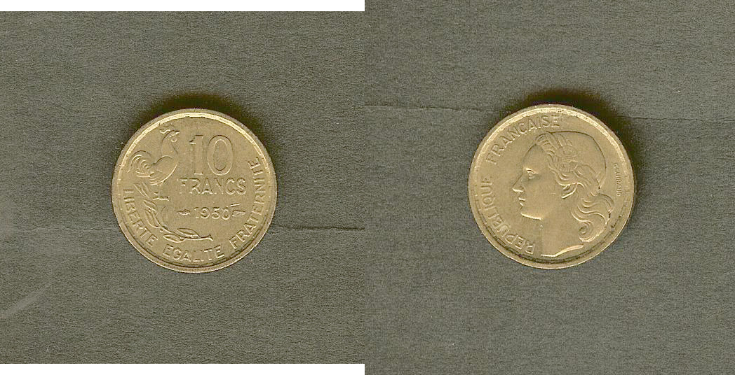 10 francs Guiraud 1950  SUP+